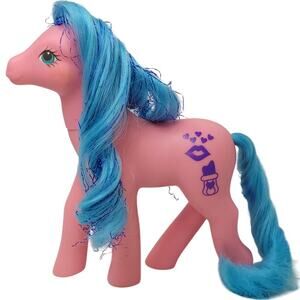 1980s Vintage My Little Pony G1 Happy Hugs Sweet Kisses Hasbro 10th Anniversary